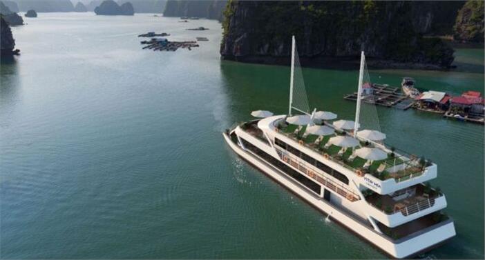 Tour Du Lịch Hạ Long trên Du Thuyền Vitamia